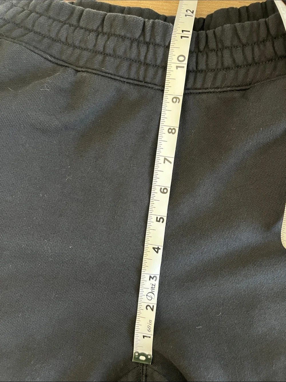 adidas Black Trefoil Fleece Joggers for Men